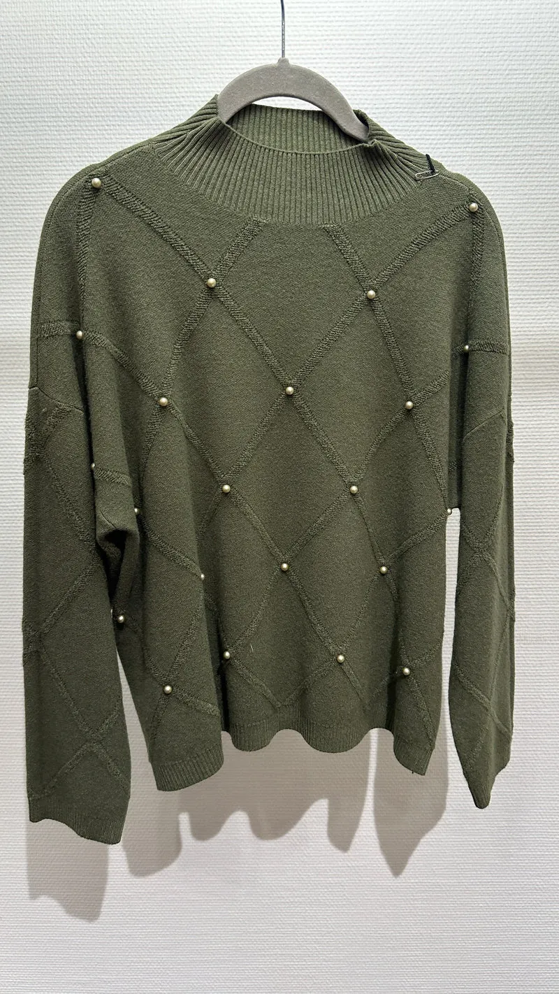 Pullover Miss Fashion oliv