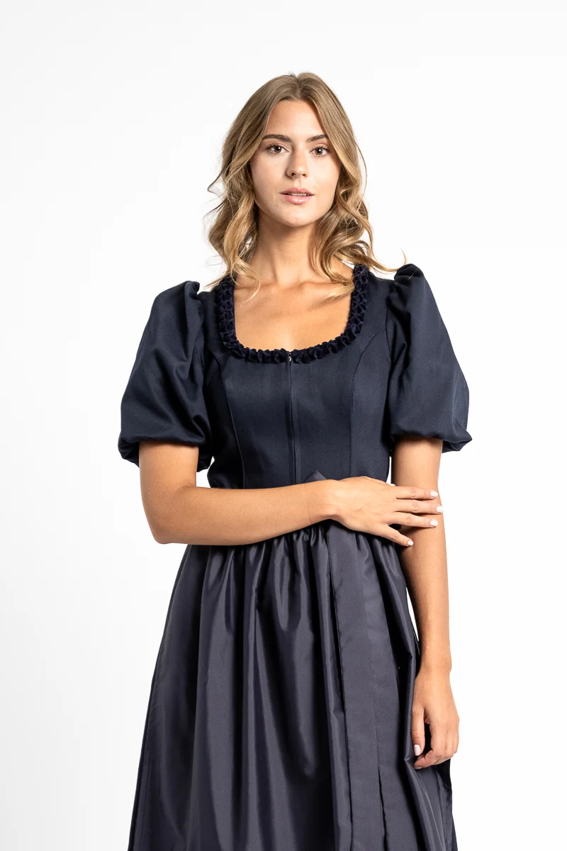 Wenger Ärmeldirndl Alma blau