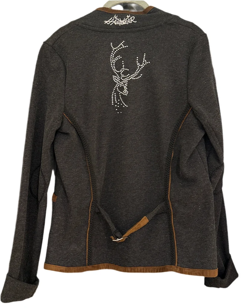 Trachtenjacke Damen Hangowear anthrazit