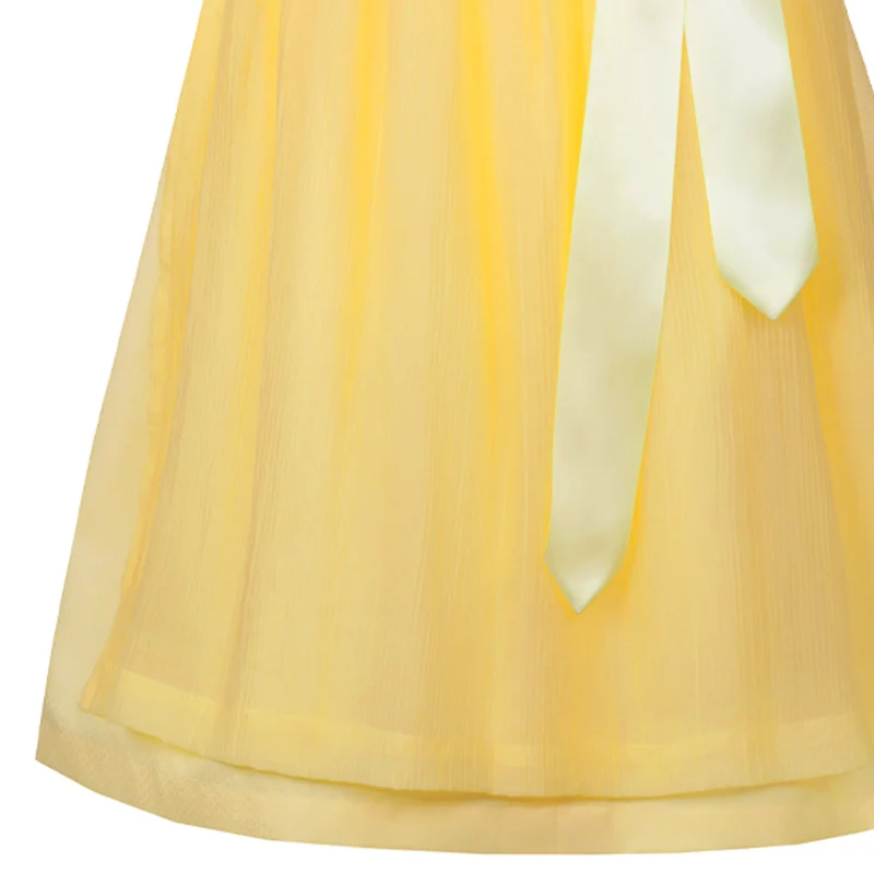 MarJo Dirndl Hofstetten Zitrone Reißverschluss 65 cm
