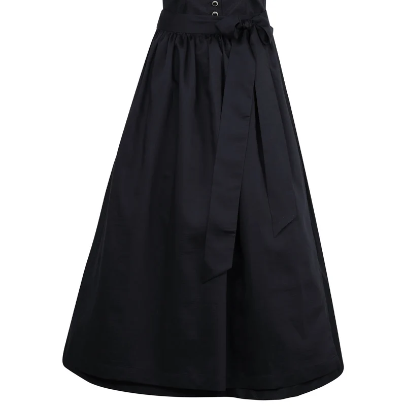 MarJo Dirndl Vordernberg Midnight Gerader Ausschnitt Knopfleiste 70cm