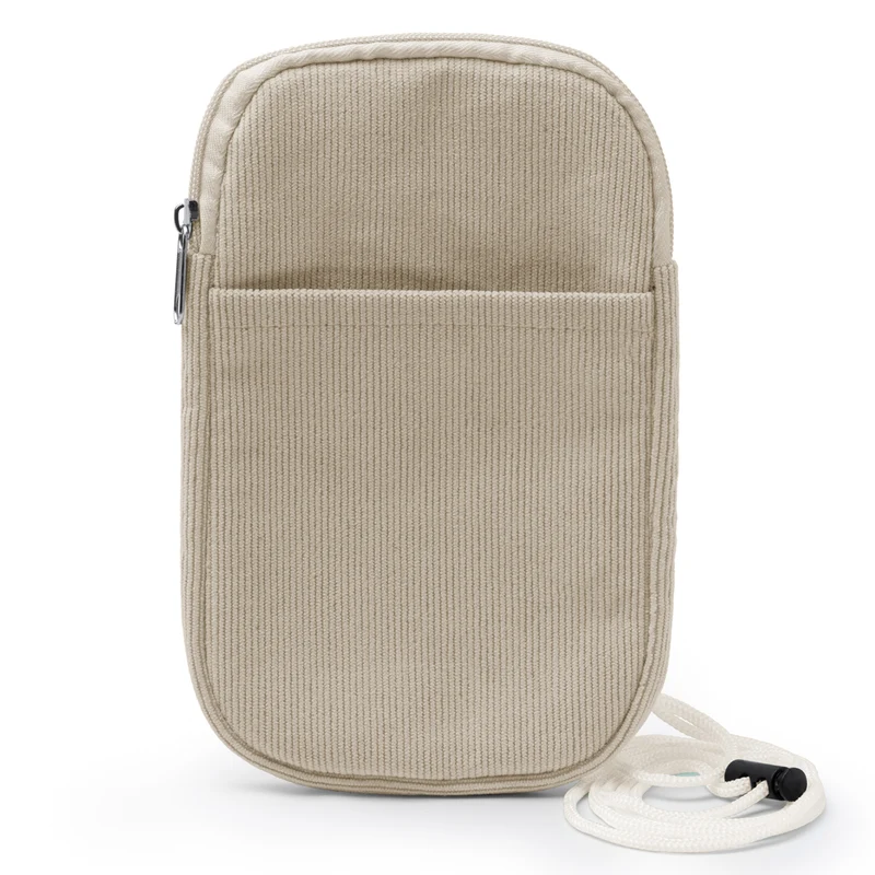 Datschi Trachten Umhängetasche Handy Cord Beige