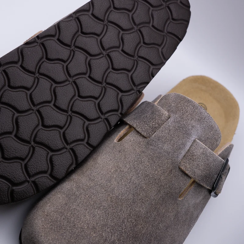 MeiSchua! Trachten Sandalen Leder Geschlossene Pantoletten
