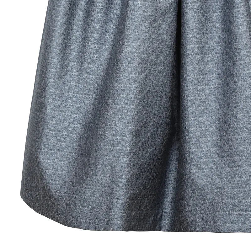 MarJo Dirndl Petershausen Vintage Blue-Himmelblau 70cm Reißverschluss