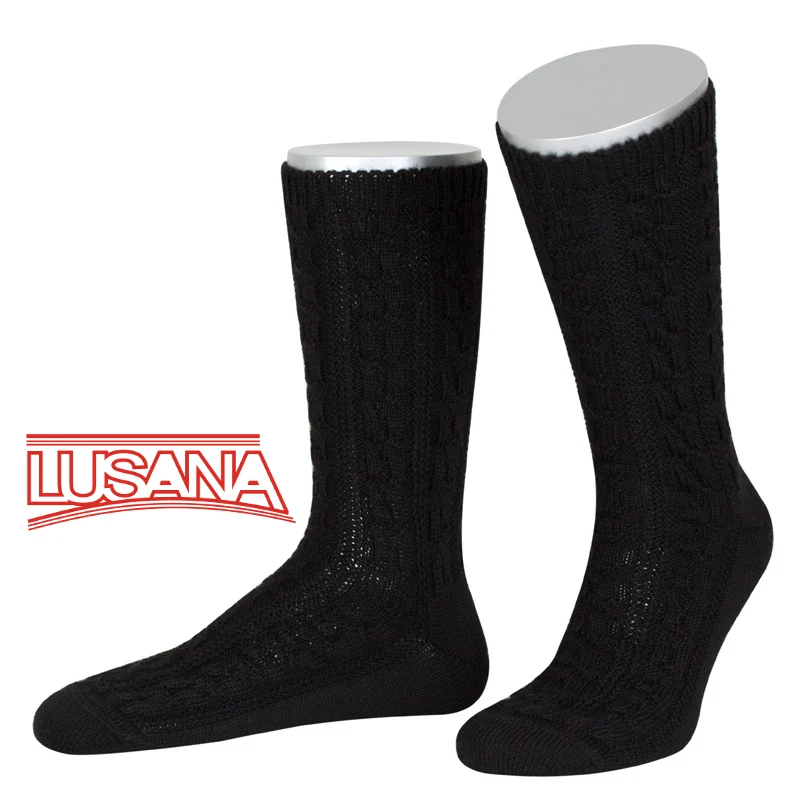 Herren Trachten Schopper Socken Lusana schwarz