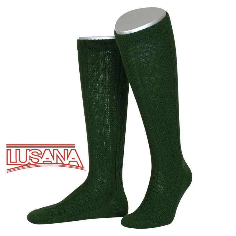 Trachten Strumpf Lusana lodengrün
