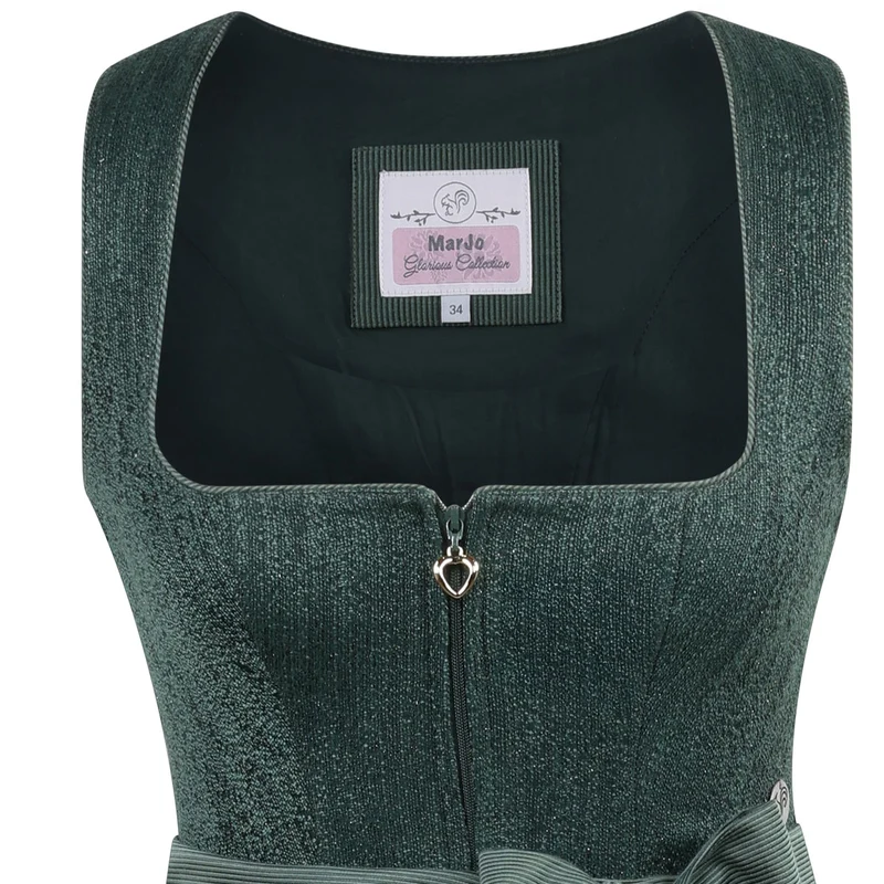 MarJo Dirndl Eberstein Tannen Grün Samtmieder 70 cm