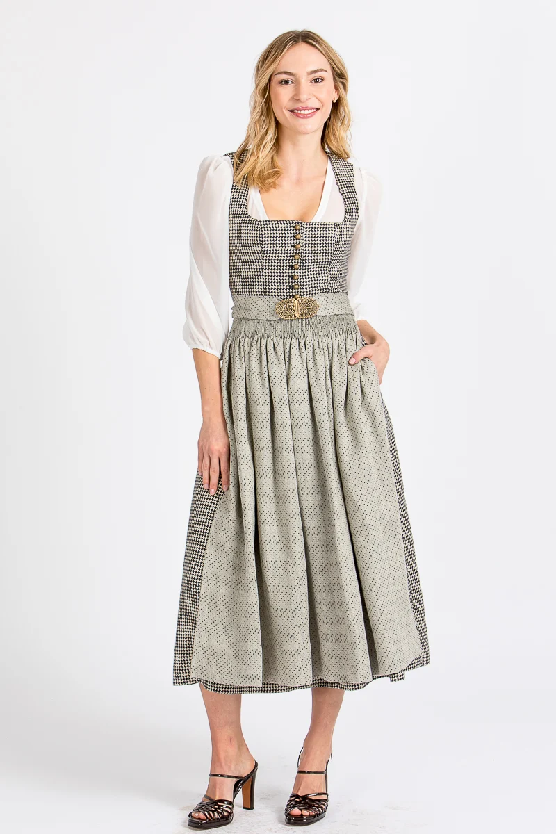 Gottseidank Dirndl Monika navy sesam