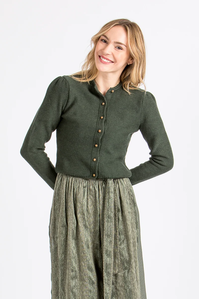 Gottseidank Strickjacke Mirl waldschatten