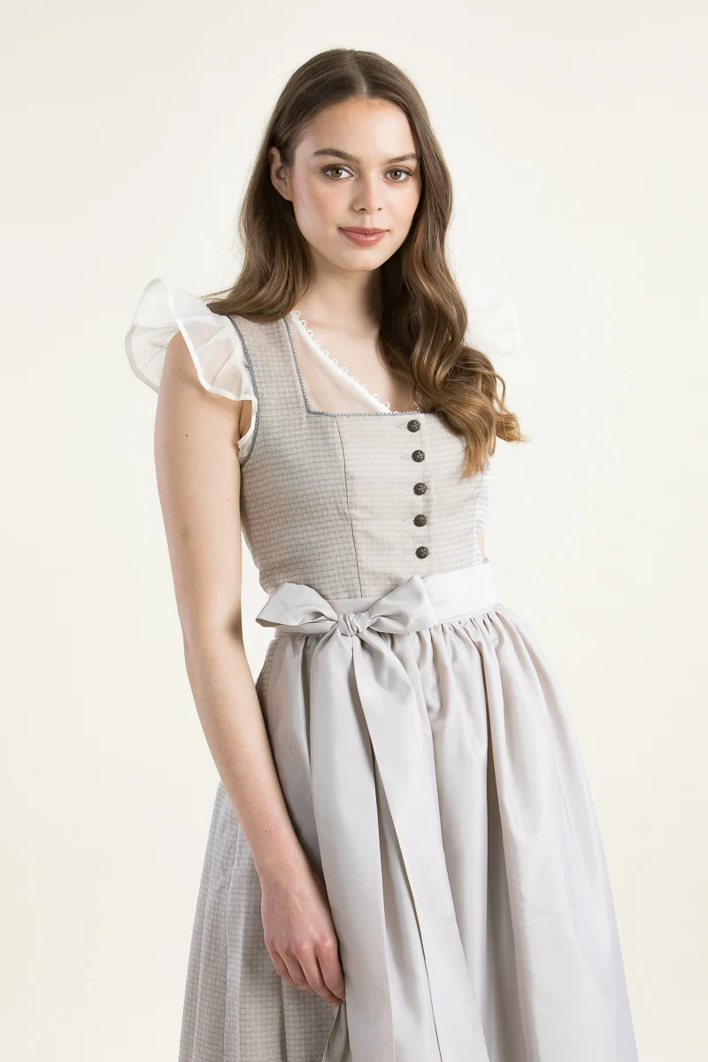 Kinga Mathe Dirndlbluse Kiki weiß