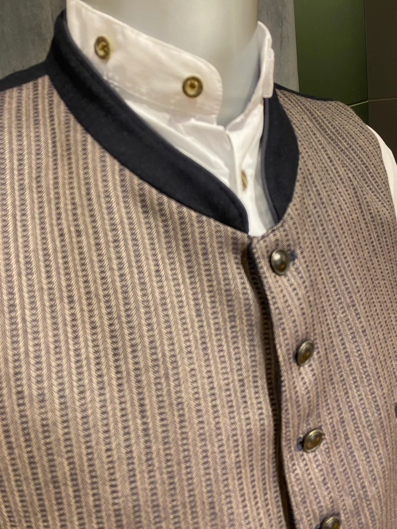 Trachtenweste Berlin & Wolff beige/schwarz