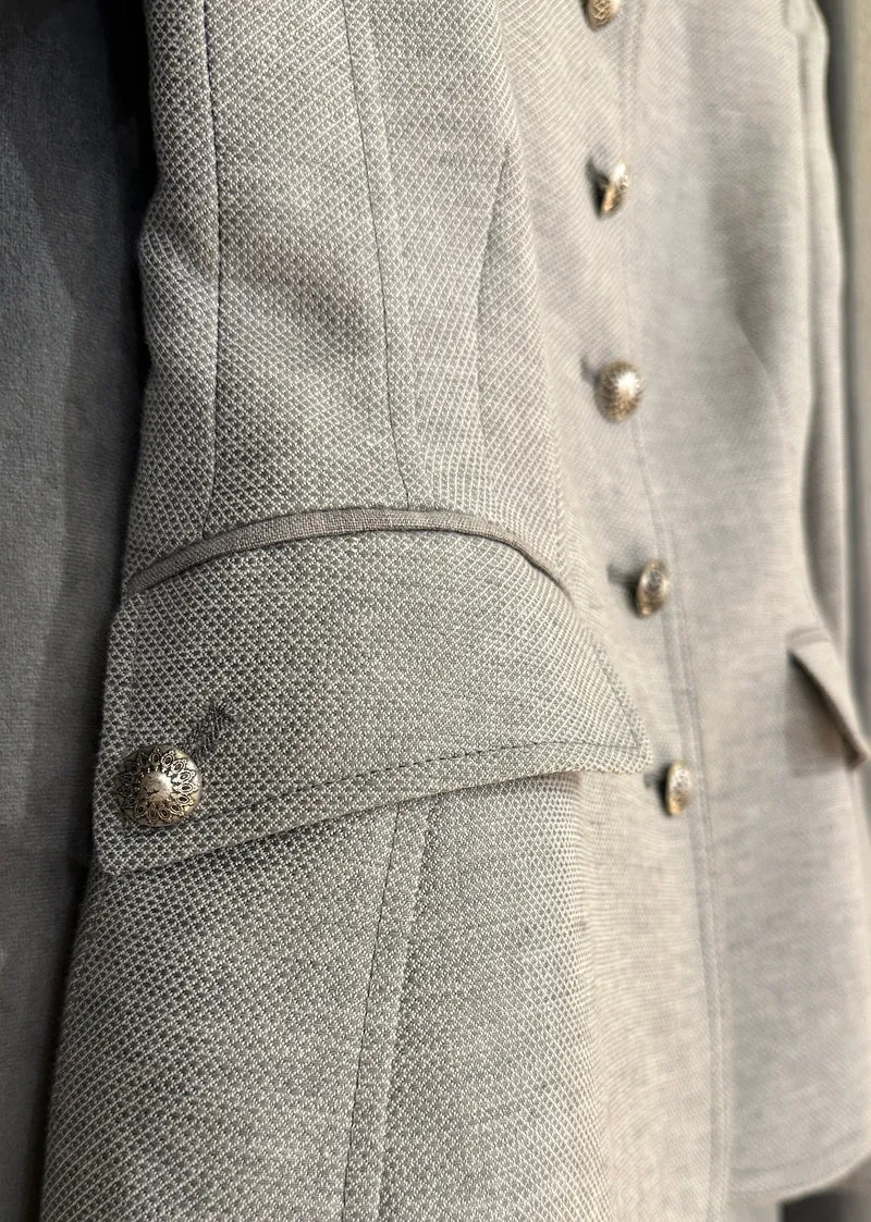 Trachtenjacke Damen Kaiserjäger Angie grau