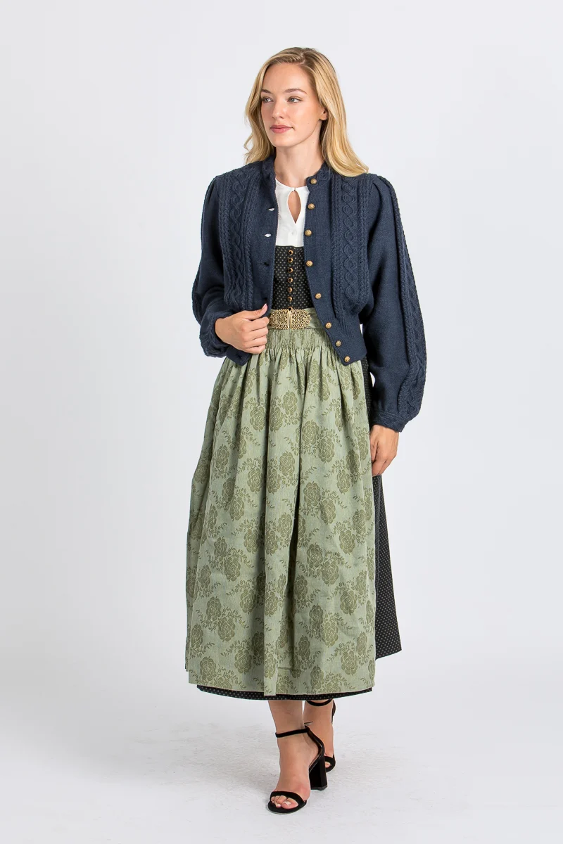 Gottseidank Strickjanker Lea blau