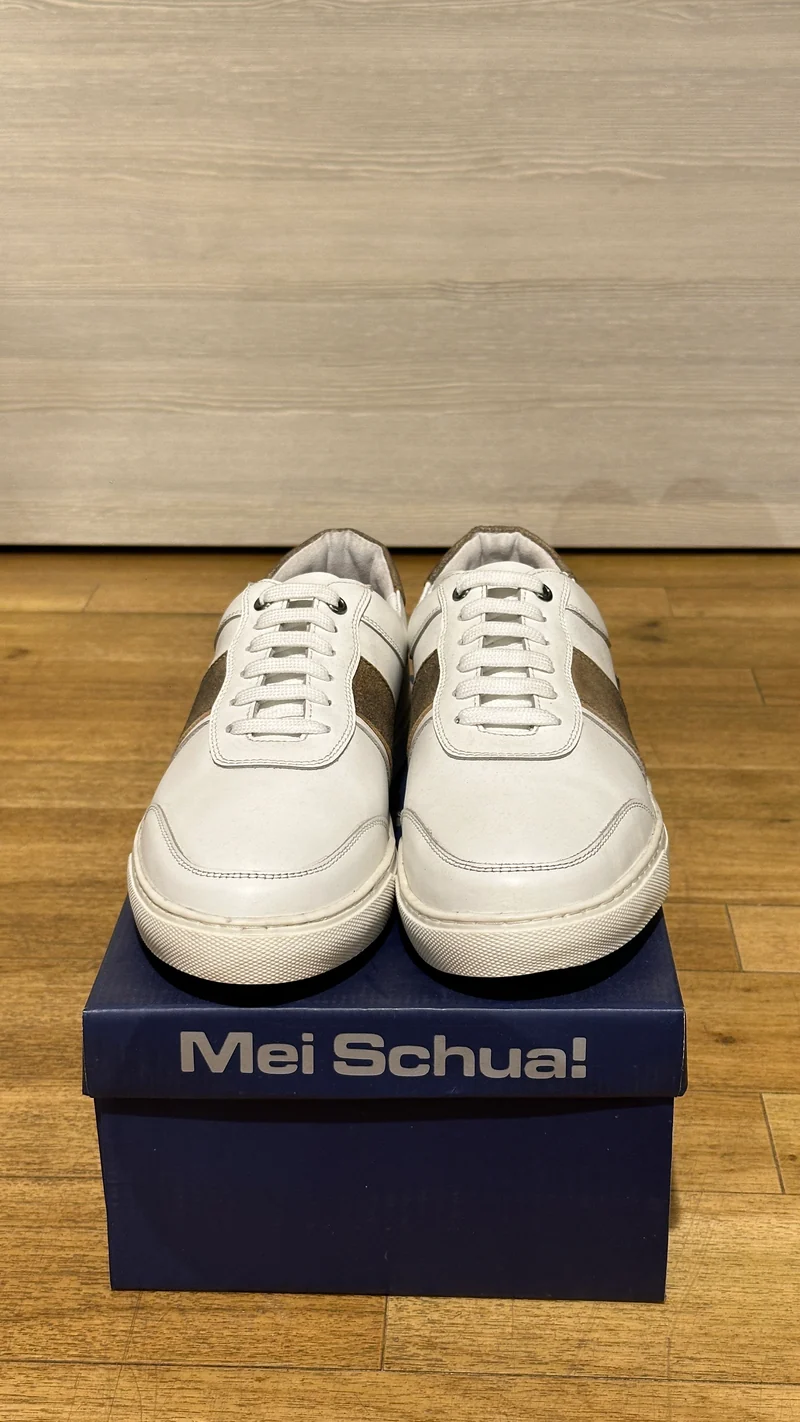 Trachtenschuh Sneaker Weiß/Bajra