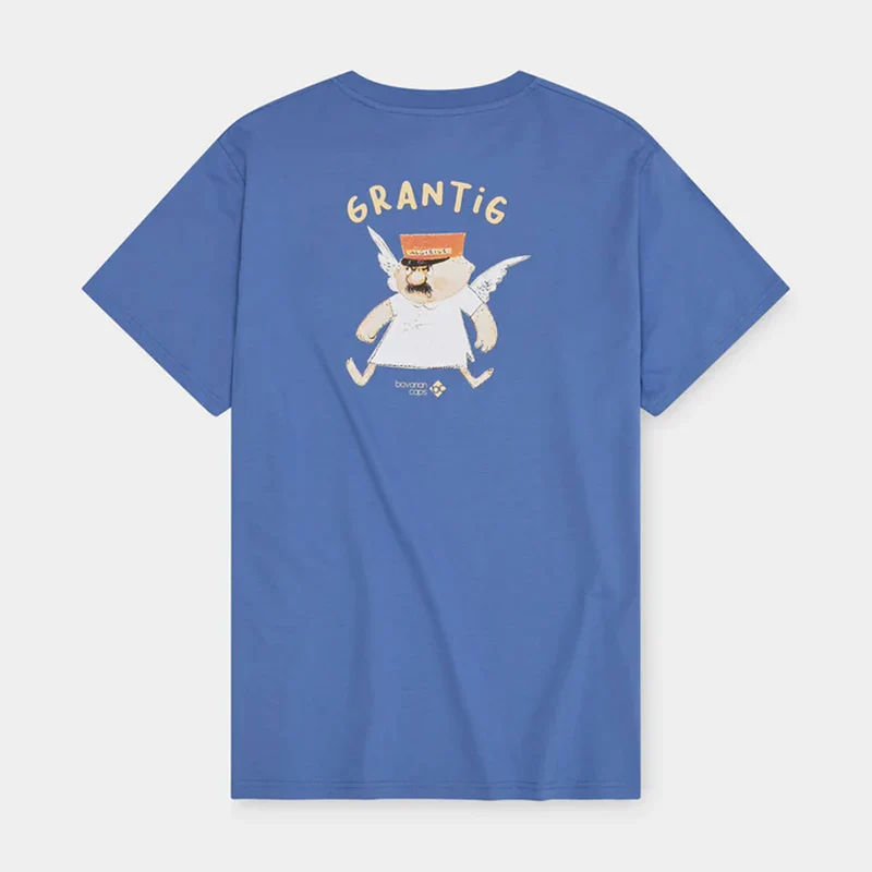 T-Shirt „Grantler Klub: Aloisius“ – Blau