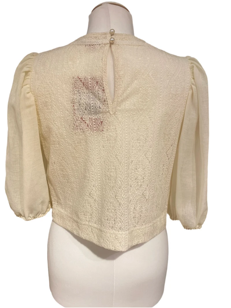 Dirndlbluse Krüger Madl creme