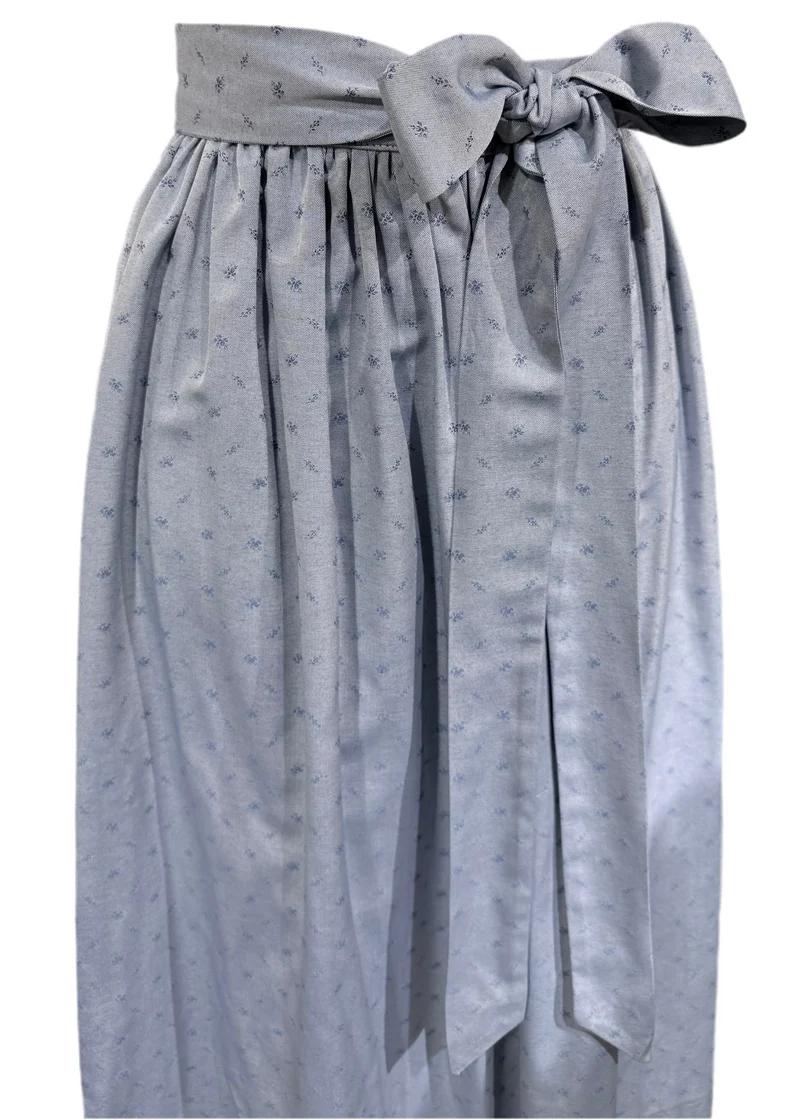 Dirndlschürze Anno Domini Design Valerie hellblau 80cm