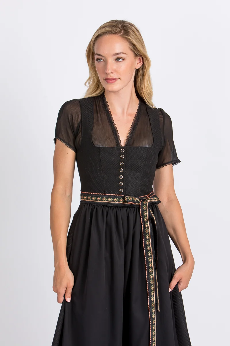 Madame Marie Dirndl Nymeria schwarz