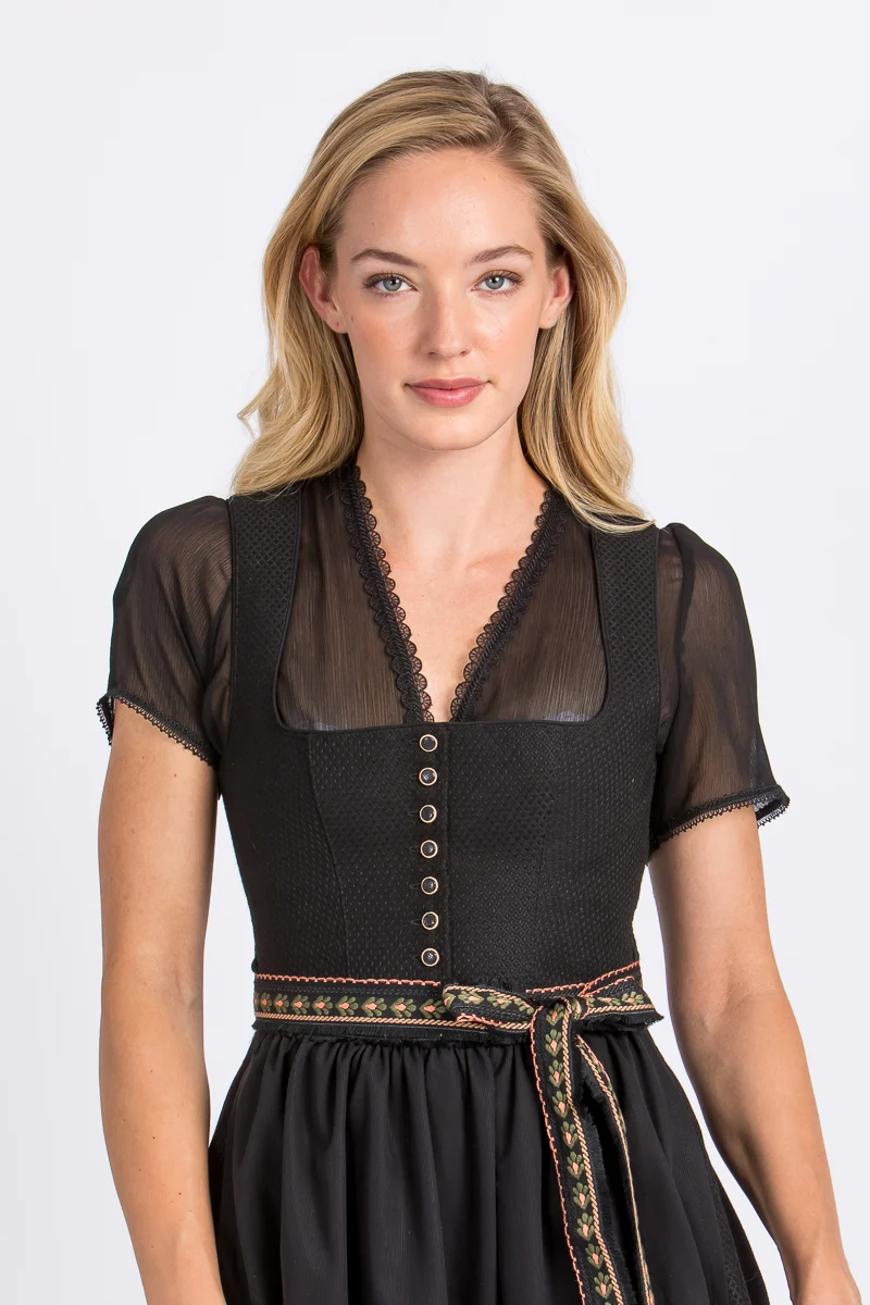 Madame Marie Dirndl Nymeria schwarz