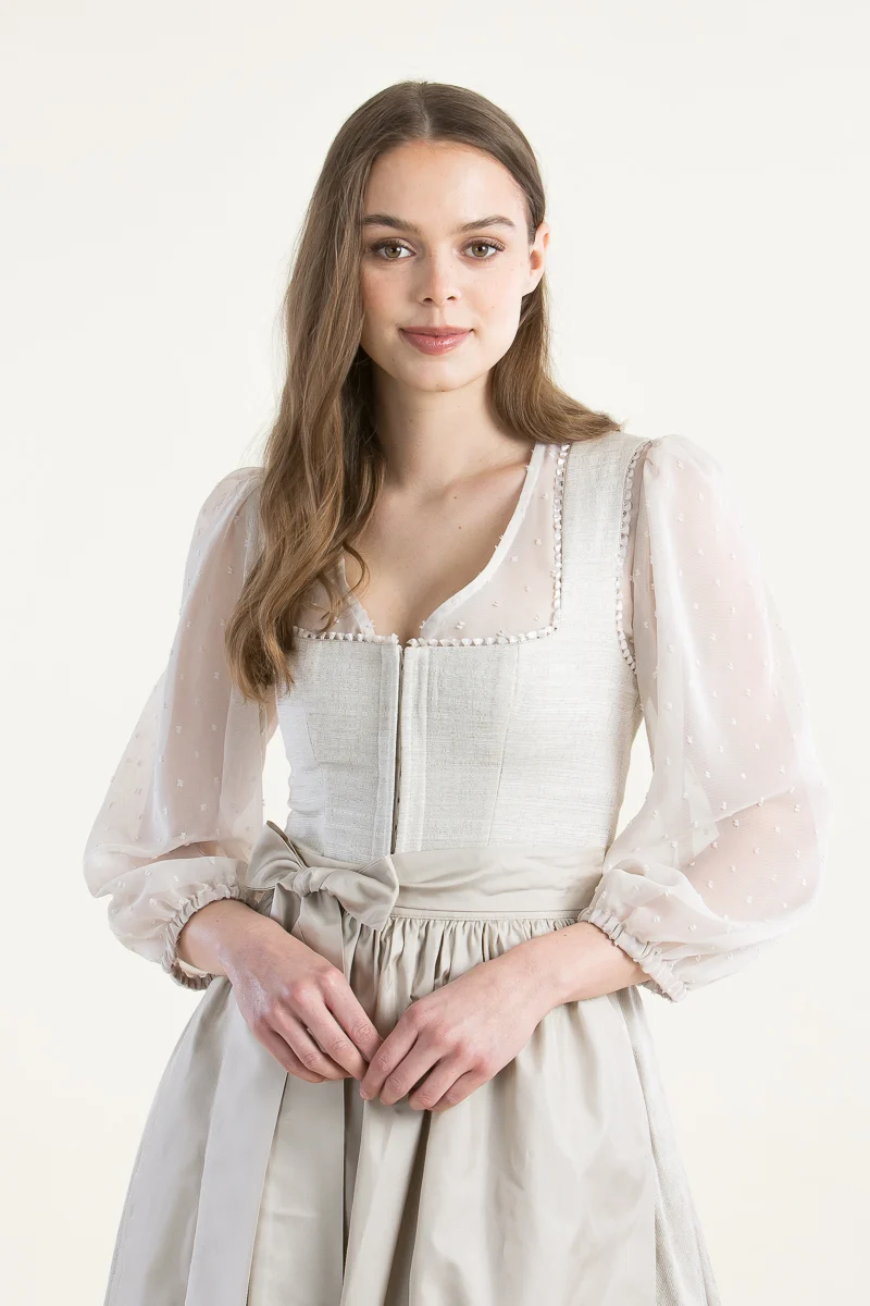 Alissa by Kinga Mathe Dirndlbluse Lea puder
