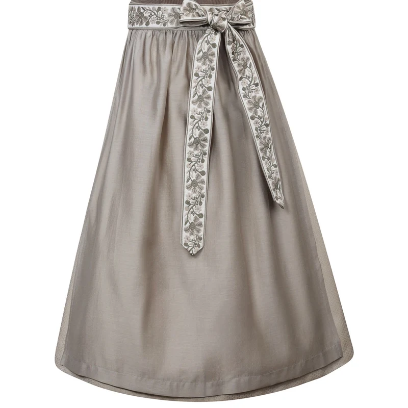 MarJo Dirndl Freudensee Karibu Gerader Ausschnitt Cord 70cm