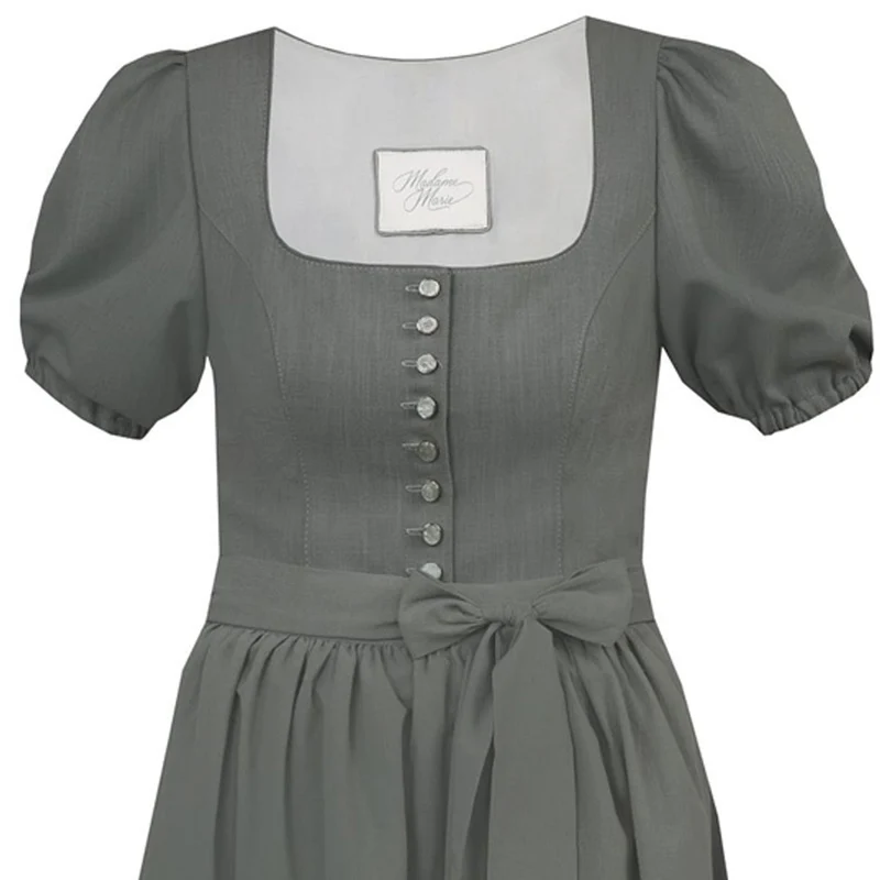 Madame Marie Dirndl Alisora Salbei Puffarm 75cm