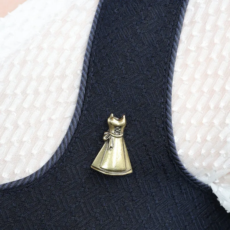 MarJo Anstecker Dirndl Altgold