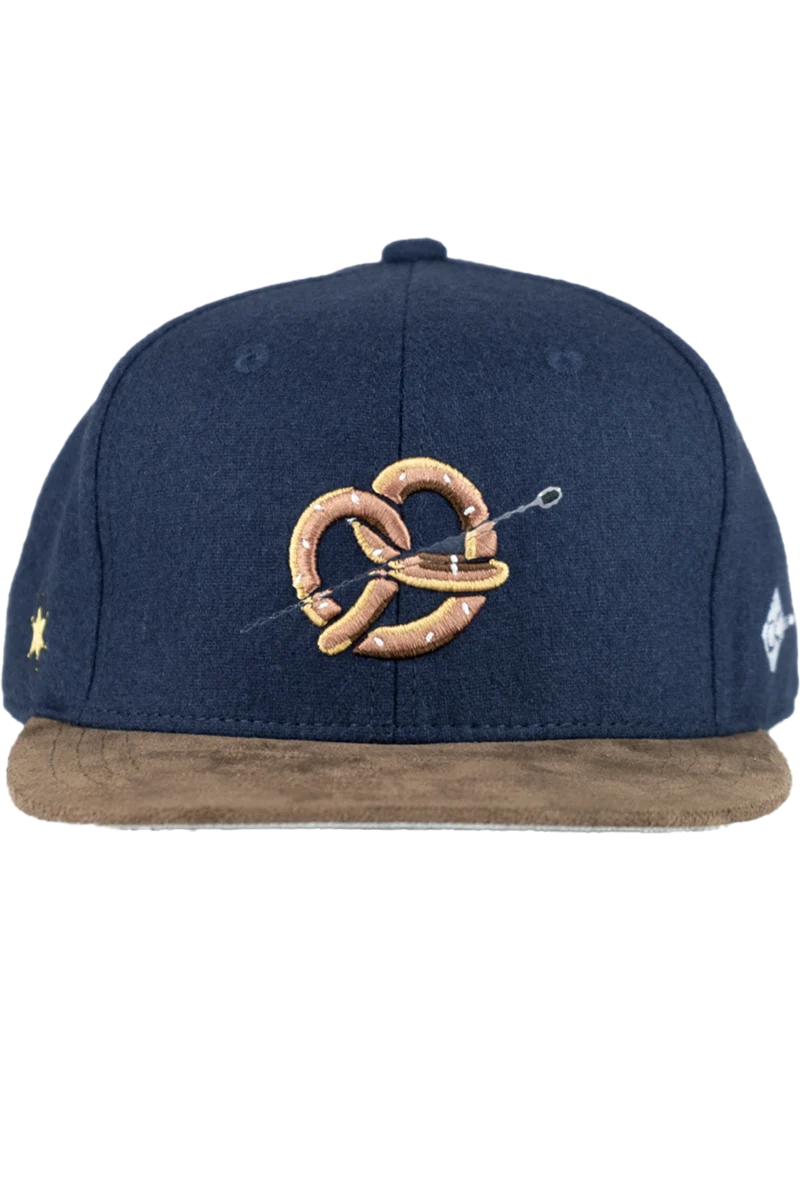 Herren Cap mit Brezn- und Lucky Luke-Motiv