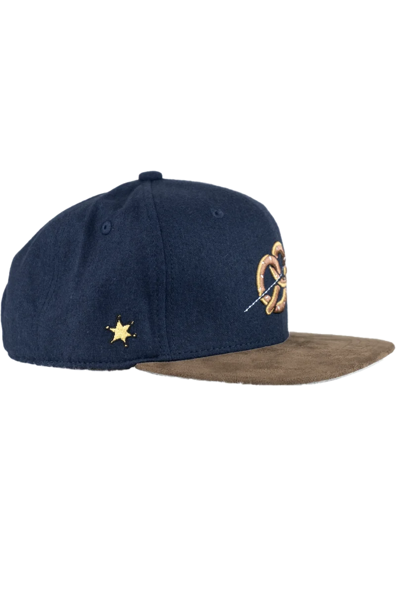 Herren Cap mit Brezn- und Lucky Luke-Motiv