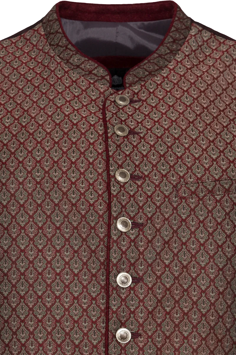 Herren Trachtenweste Slim Fit mit Stretchanteil