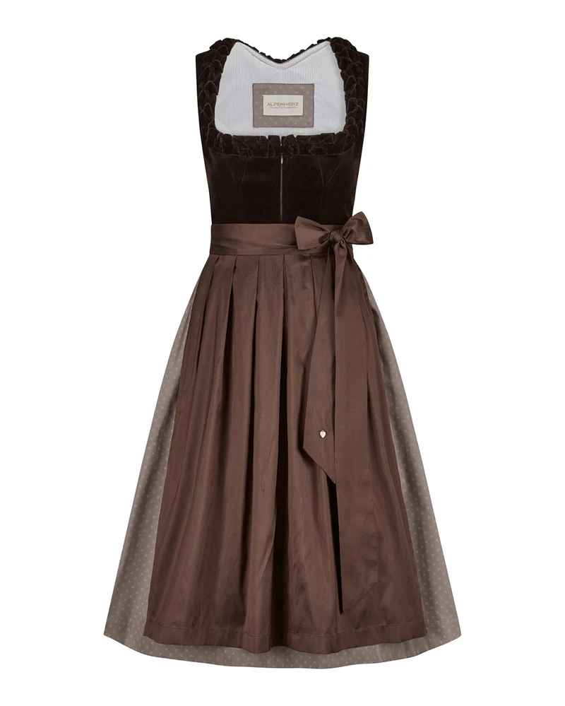 Dirndl Josephine mit Seidenschürze