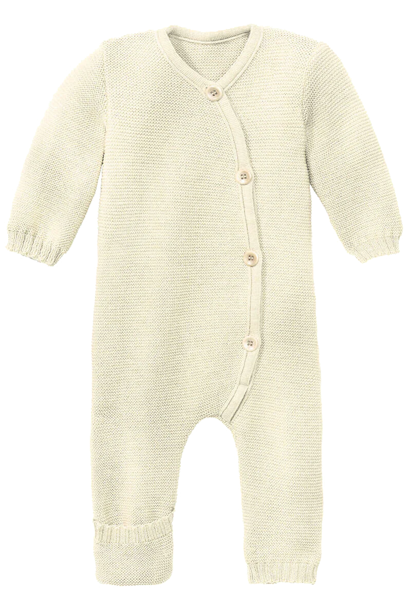 BABY Strick-Overall Bio-Schurwolle GOTS