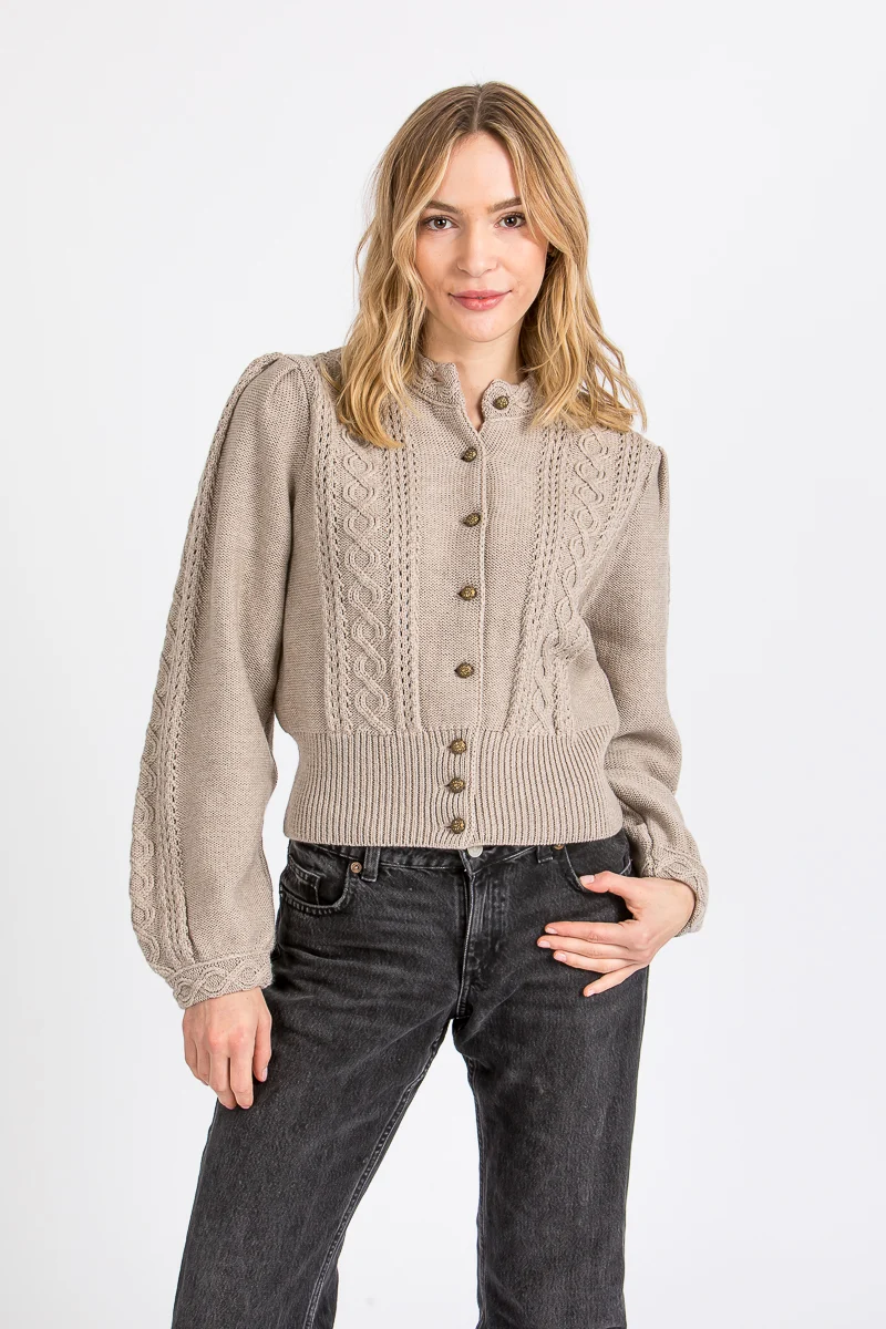 Gottseidank Strickjanker Lea rahm