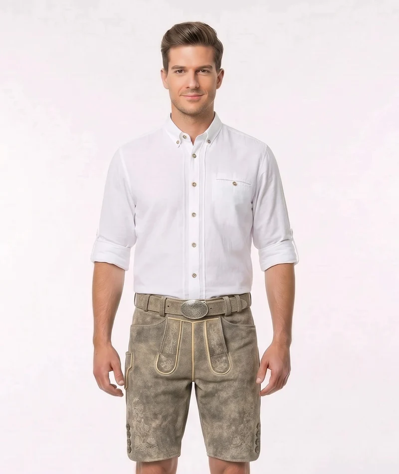 Lederhose Spitzbua Sandsteinantik