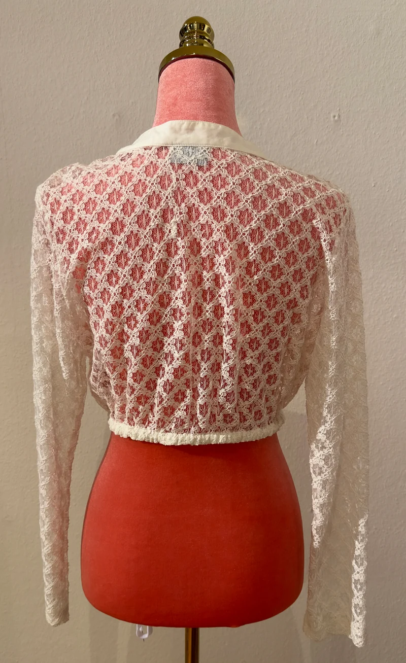 Dirndlbluse Monja Melega creme