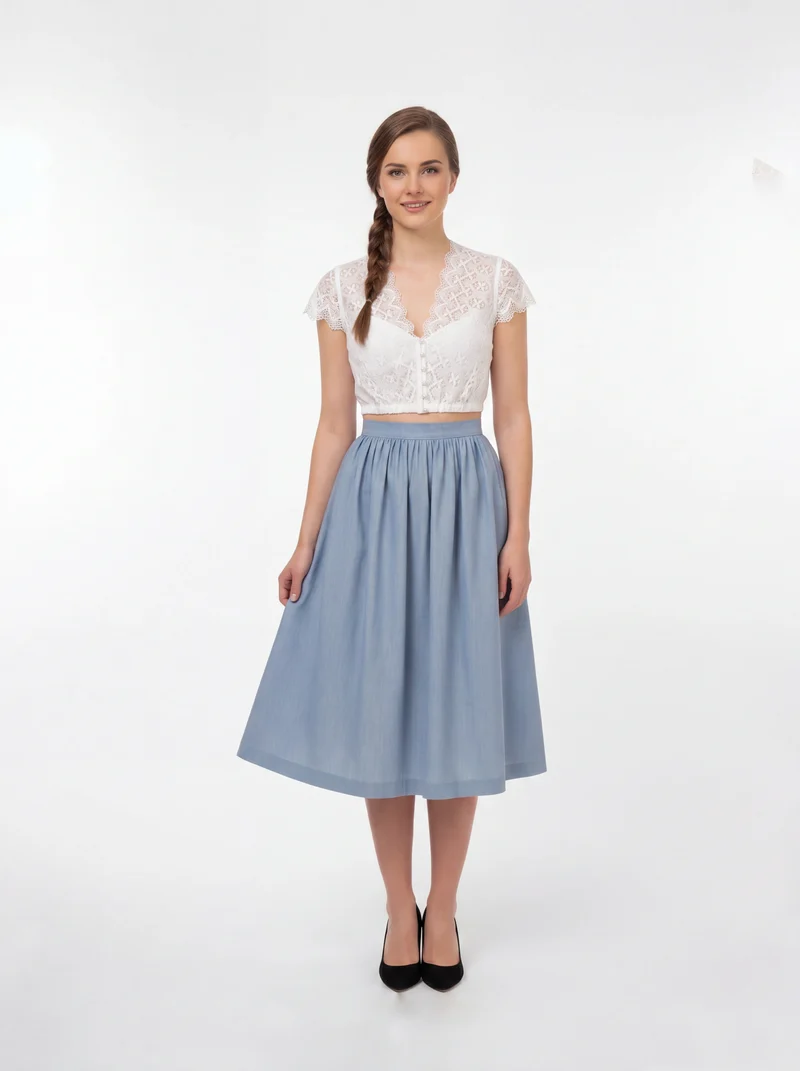 Dirndlbluse Spitze