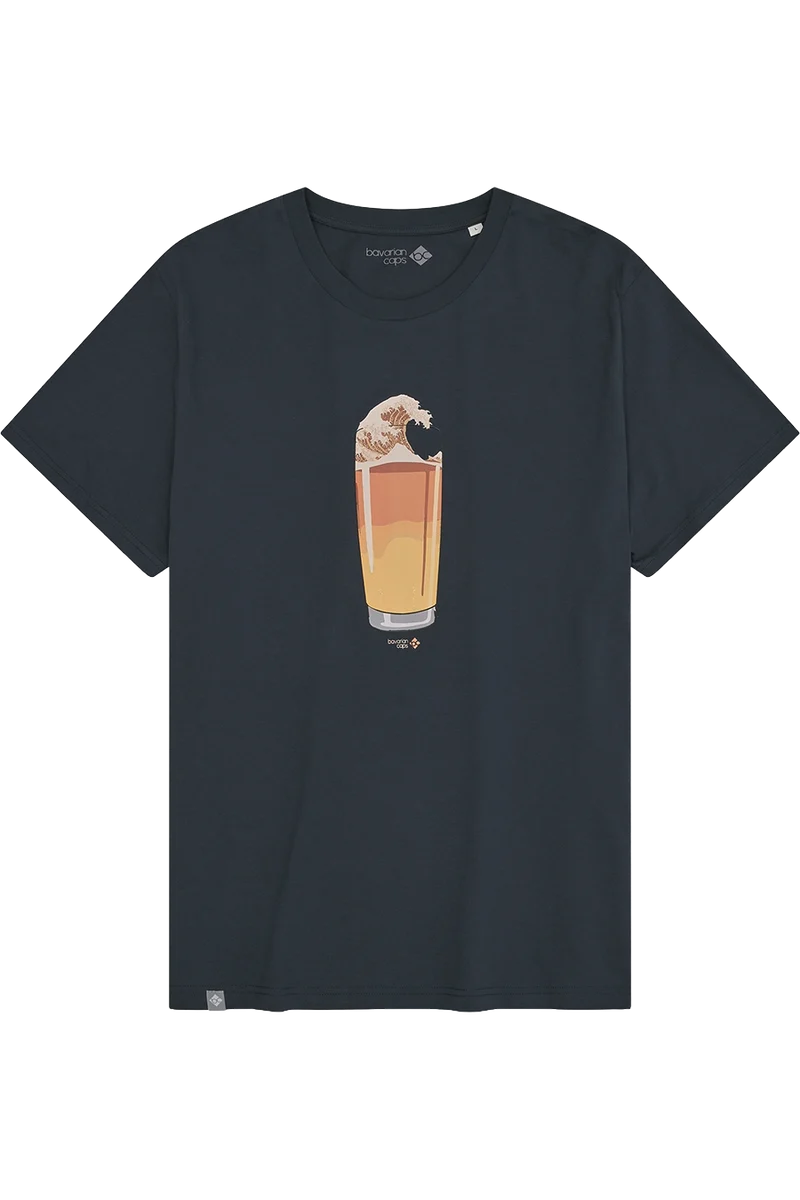 Herren T-Shirt 'Bierwelle'
