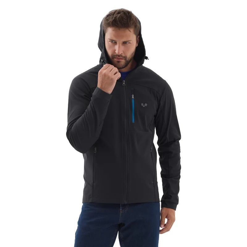 Windbreaker Jacke Herren- RIDGE - Merino Inside