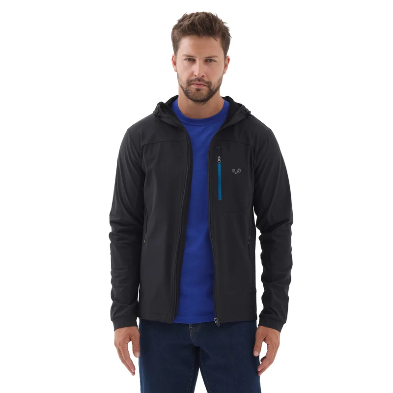 Windbreaker Jacke Herren- RIDGE - Merino Inside