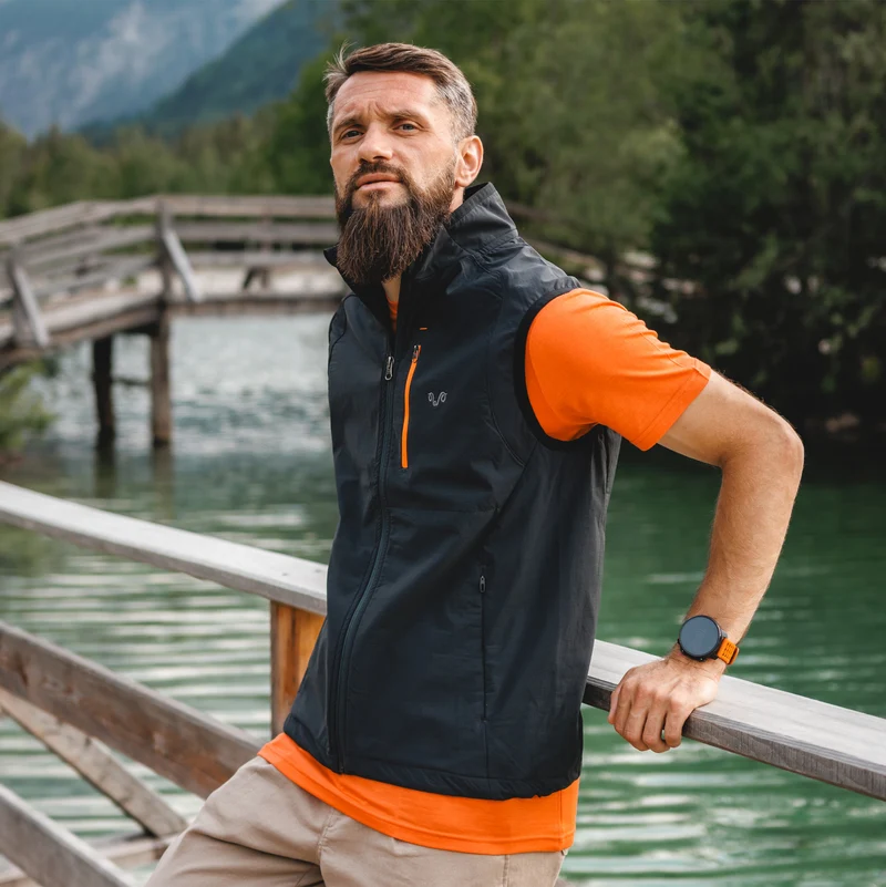 Laufweste Herren- SHIELD - Merino Inside