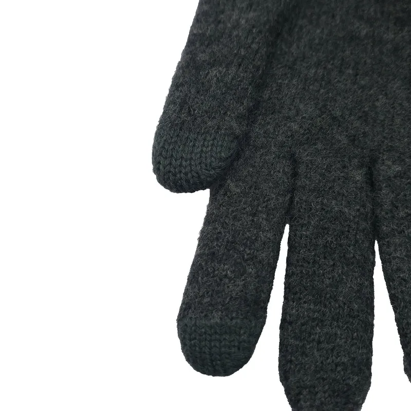 Merino Winterhandschuhe - 100% Merinowolle - Touchscreen-fähig & Warm