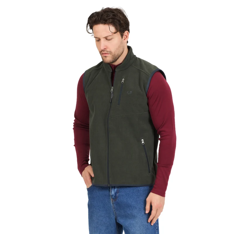 Merino Weste MISTRAL - Polarfleece - Merinowolle