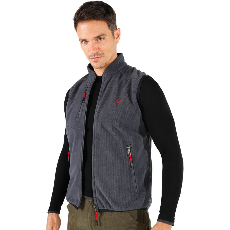 Merino Weste MISTRAL - Polarfleece - Merinowolle