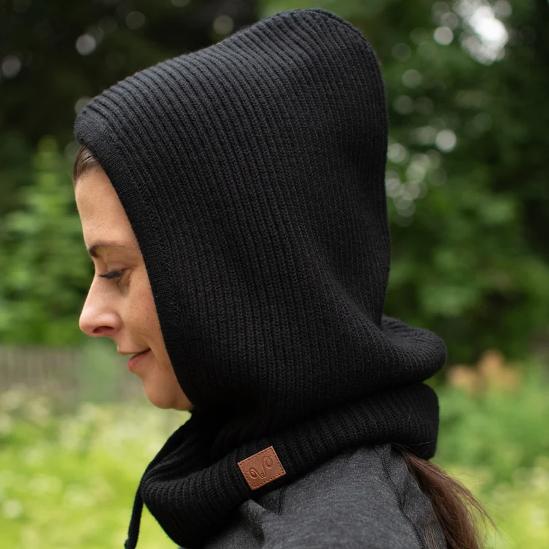 Kapuzenschal Balaclava - Fjara - 100% Merinowolle
