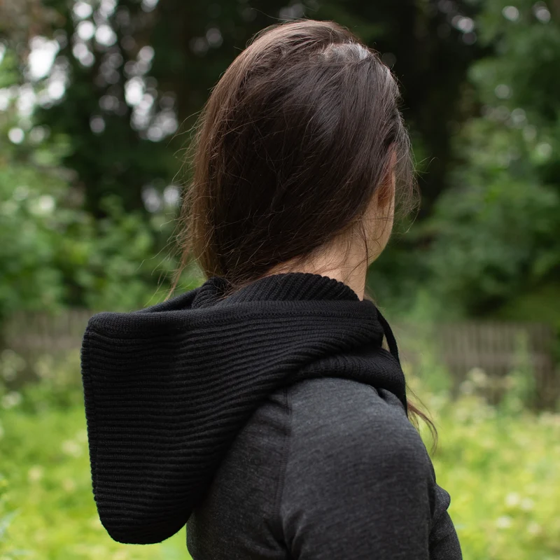 Kapuzenschal Balaclava - Fjara - 100% Merinowolle