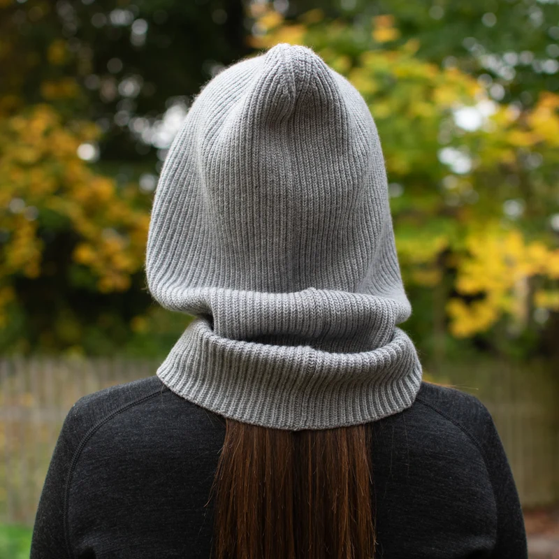 Kapuzenschal Balaclava - Fjara - 100% Merinowolle