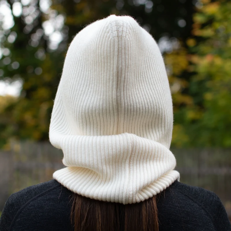 Kapuzenschal Balaclava - Fjara - 100% Merinowolle