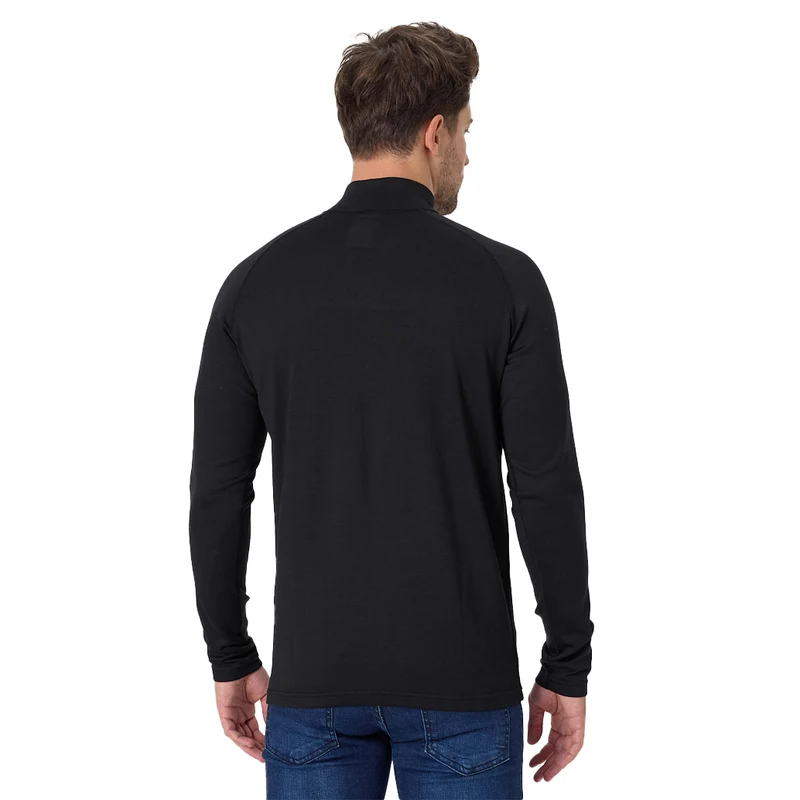 Merino 250 Pullover 1/4 Zip Herren - BORA - 100% Merinowolle