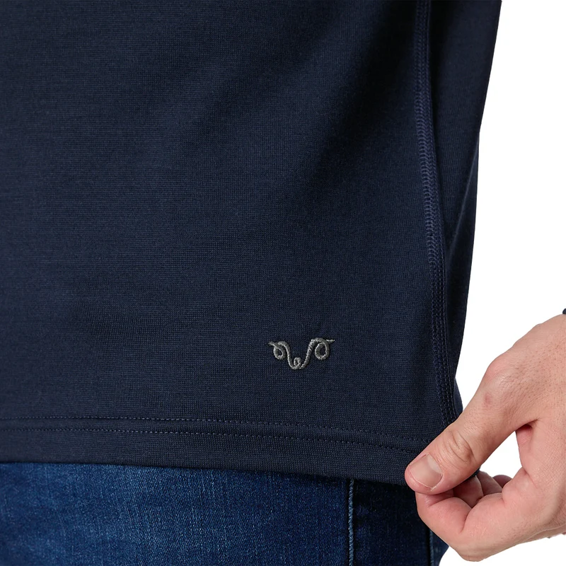 Merino 250 Pullover 1/4 Zip Herren - BORA - 100% Merinowolle