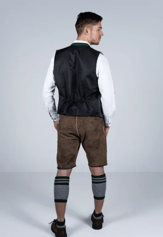 Kurze Wildbock Lederhose Fabian